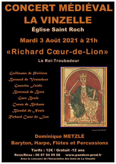 Concert Médiéval à la Vinzelle