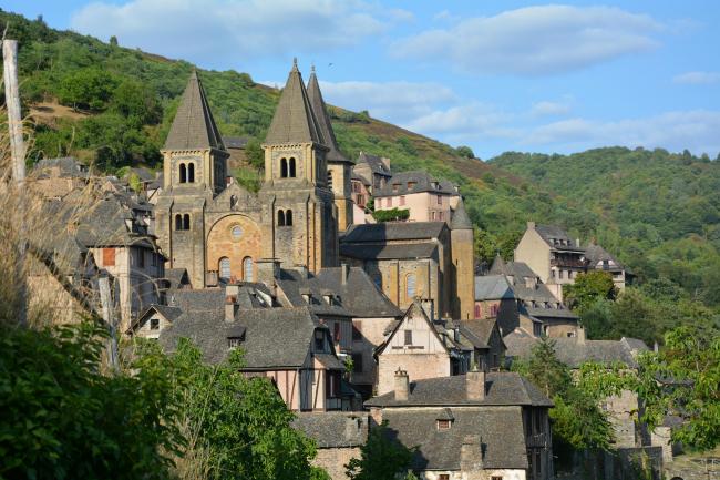  Abbatiale Conques en Rouergue