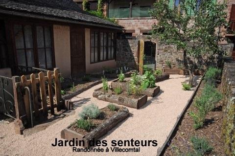 jardin des senteurs Villecomtal